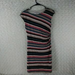 Loft Ann Taylor women's dress striped